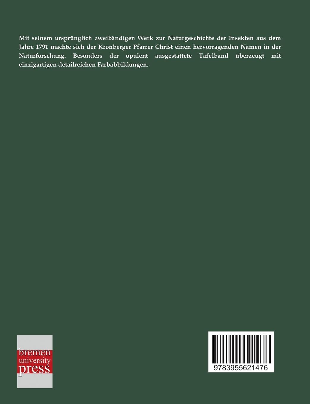 Rückseitencover Naturgeschichte der Bienen, Wespen und Ameisen