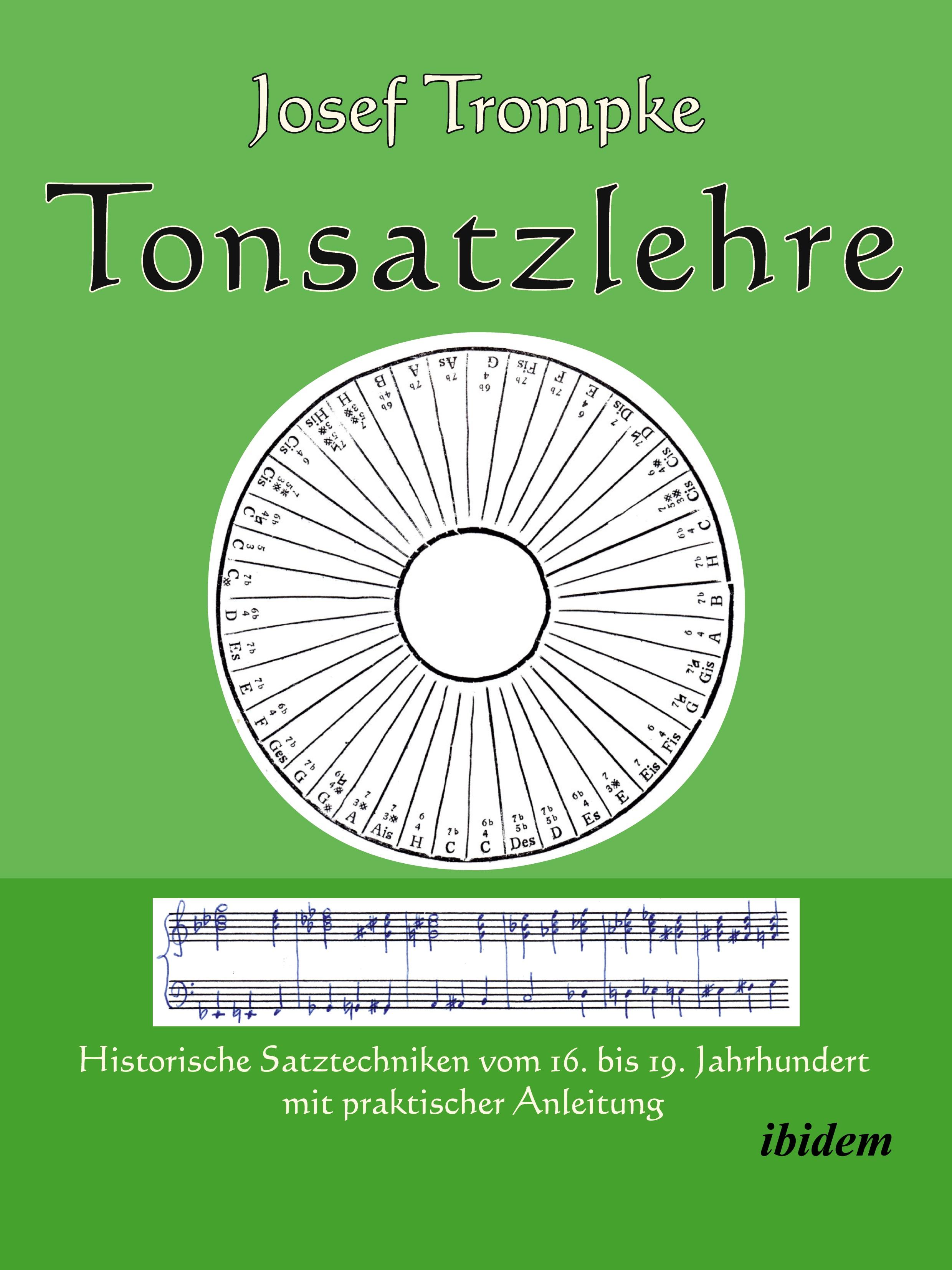 Vorderes Coverbild Tonsatzlehre