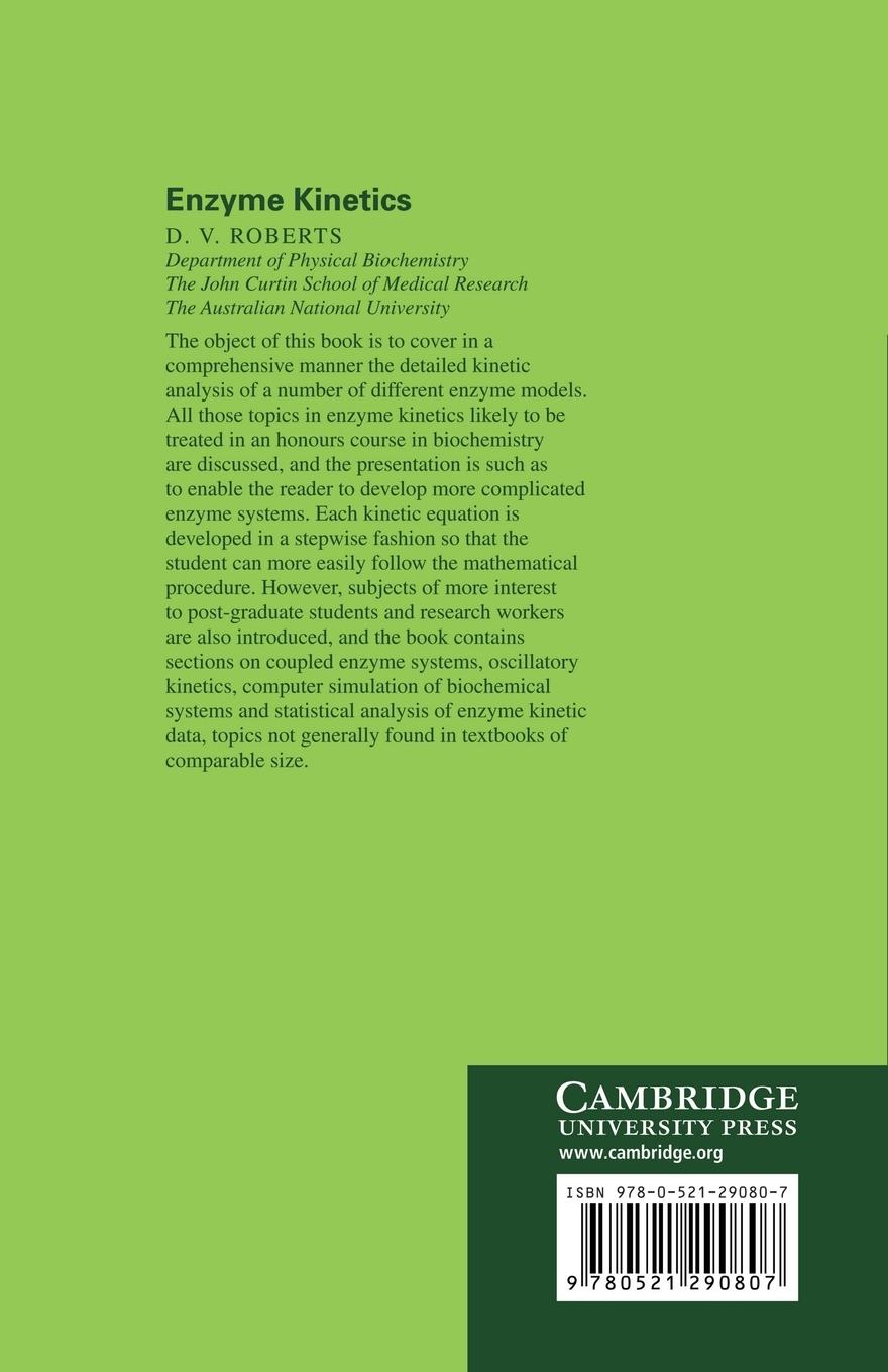 Rückseitencover Enzyme Kinetics