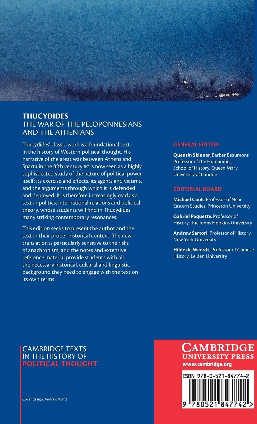 Rückseitencover Thucydides