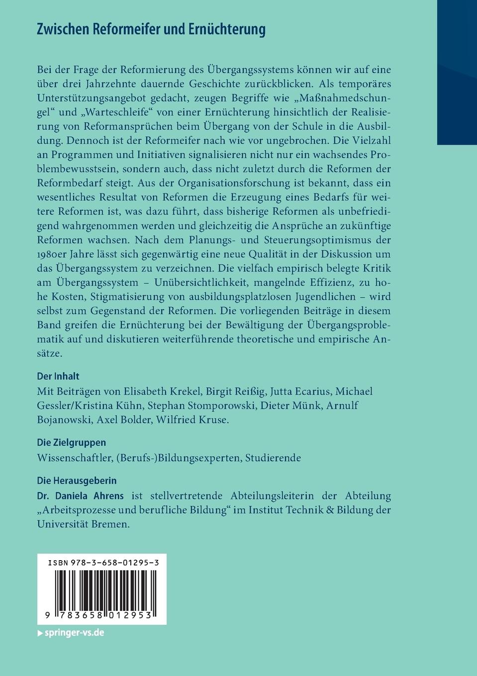 Rückseitencover Zwischen Reformeifer und Ernüchterung