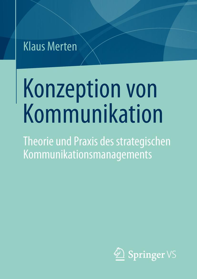 Vorderes Coverbild Konzeption von Kommunikation