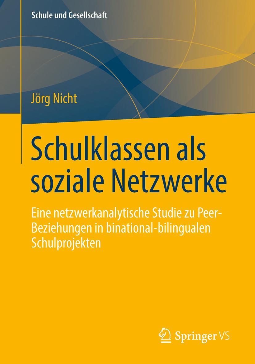 Vorderes Coverbild Schulklassen als soziale Netzwerke