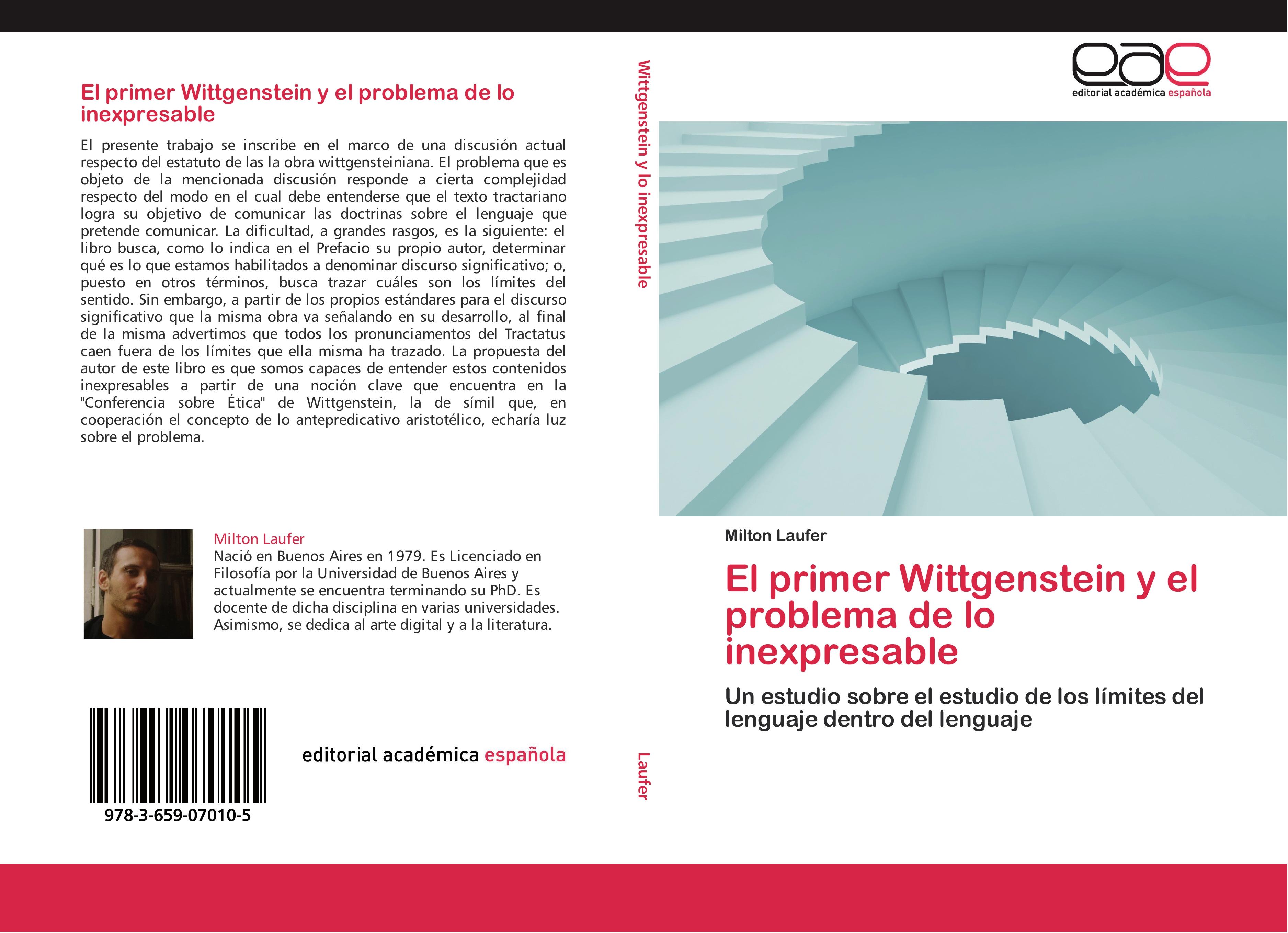 Vorderes Coverbild El primer Wittgenstein y el problema de lo inexpresable