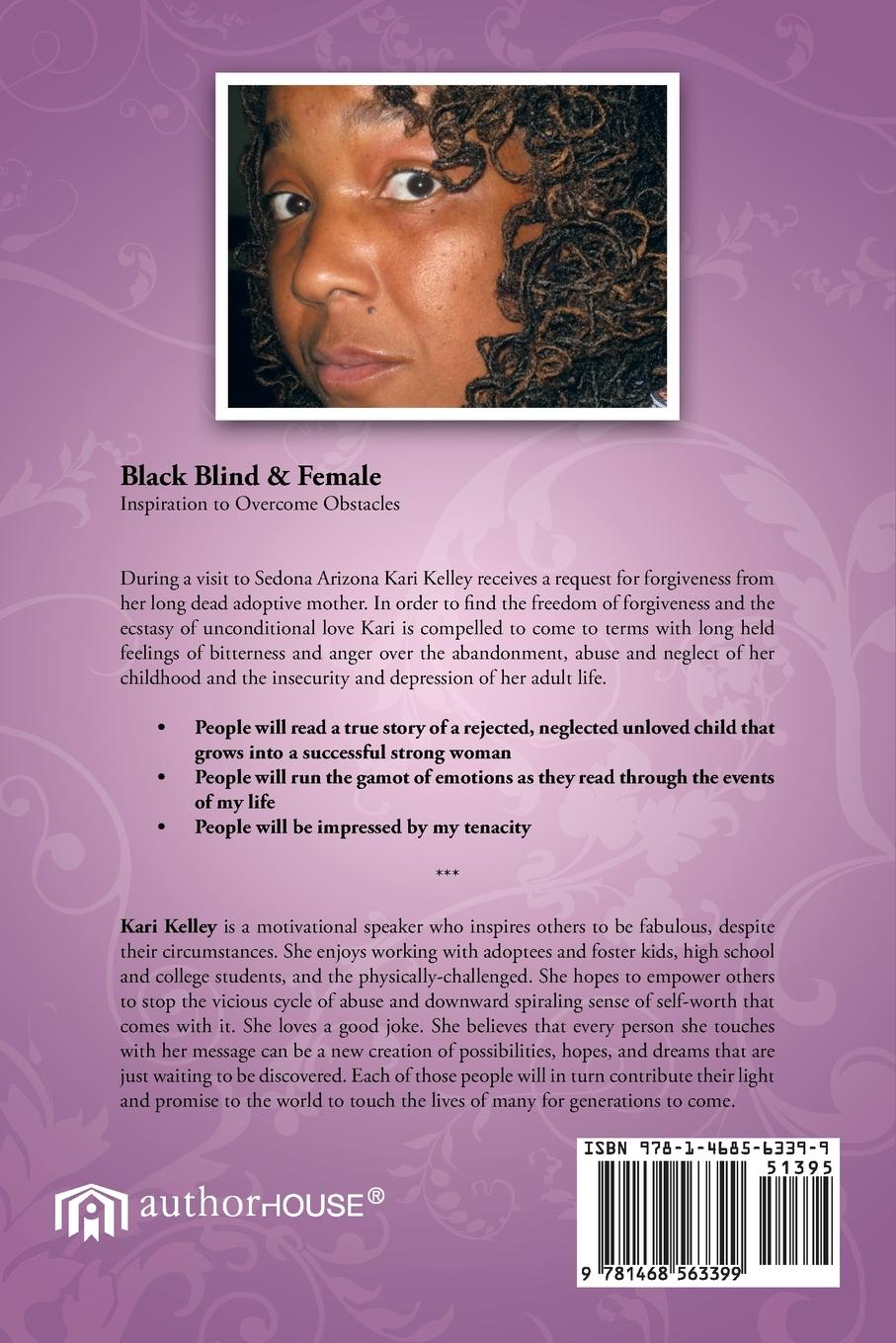 Rückseitencover Black, Blind, and Female