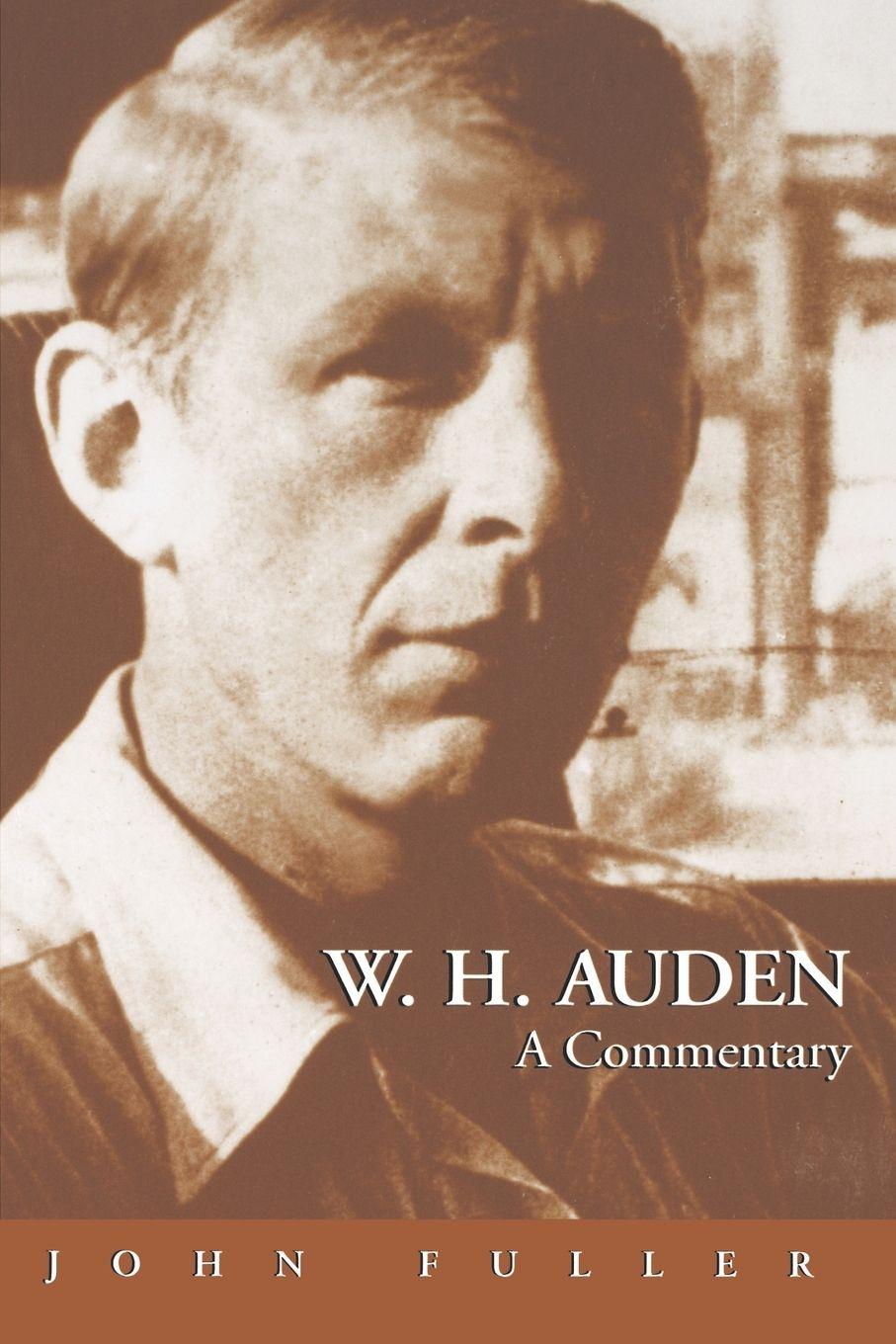 Vorderes Coverbild W. H. Auden