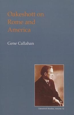 Vorderes Coverbild Oakeshott on Rome and America