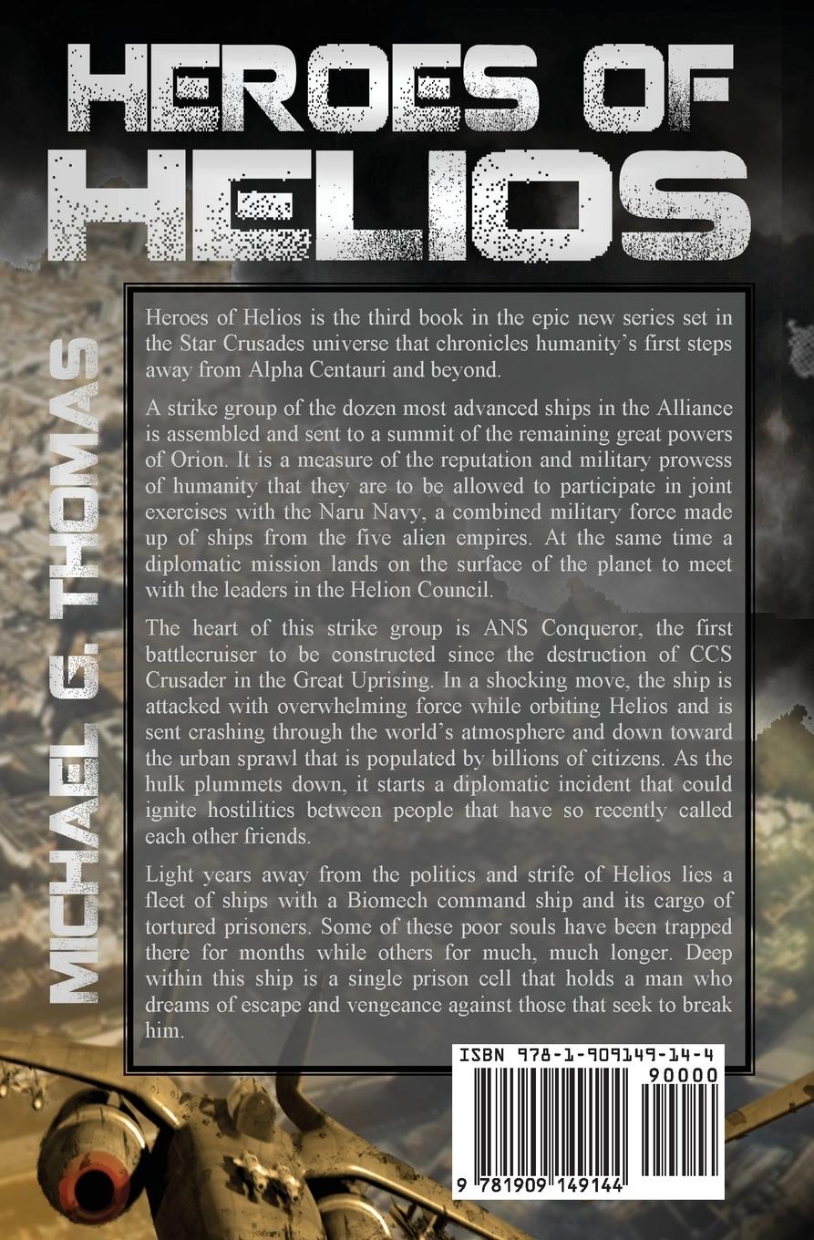 Rückseitencover Heroes of Helios (Star Crusades Nexus, Book 3)