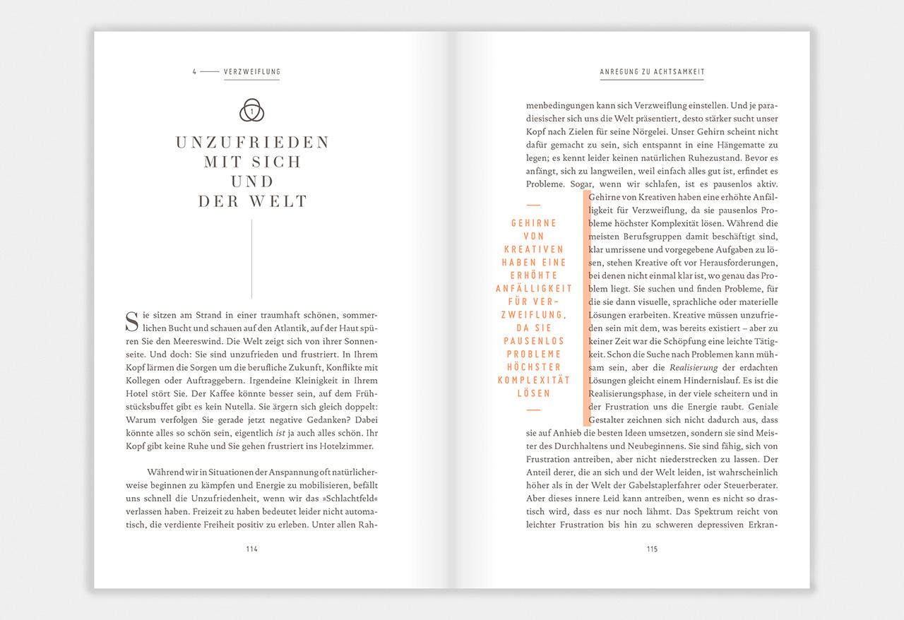 Beispielinhalt (Bild) Die Kunst, ein kreatives Leben zu führen