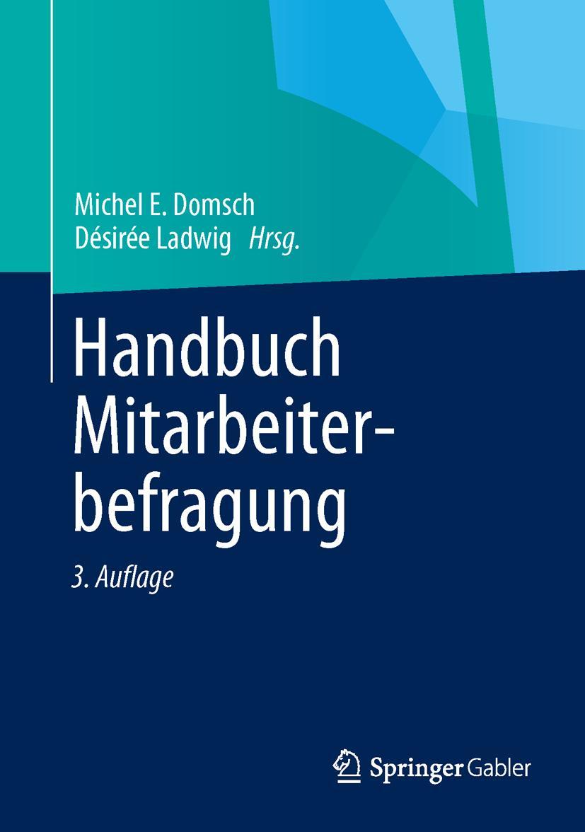 Vorderes Coverbild Handbuch Mitarbeiterbefragung