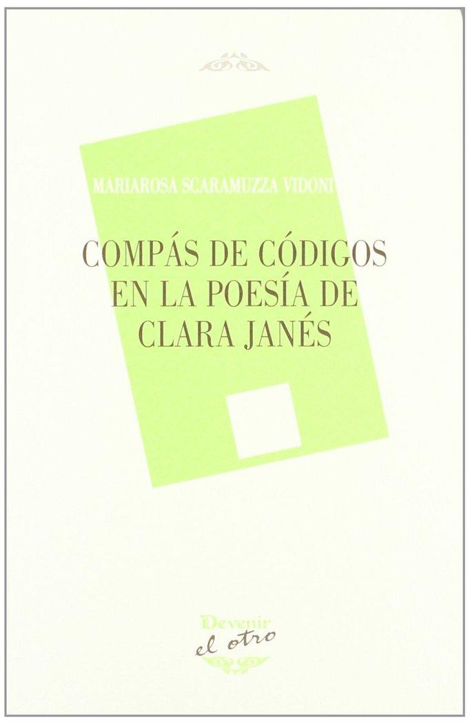 Vorderes Coverbild Compás de códigos en la poesía de Clara Janés