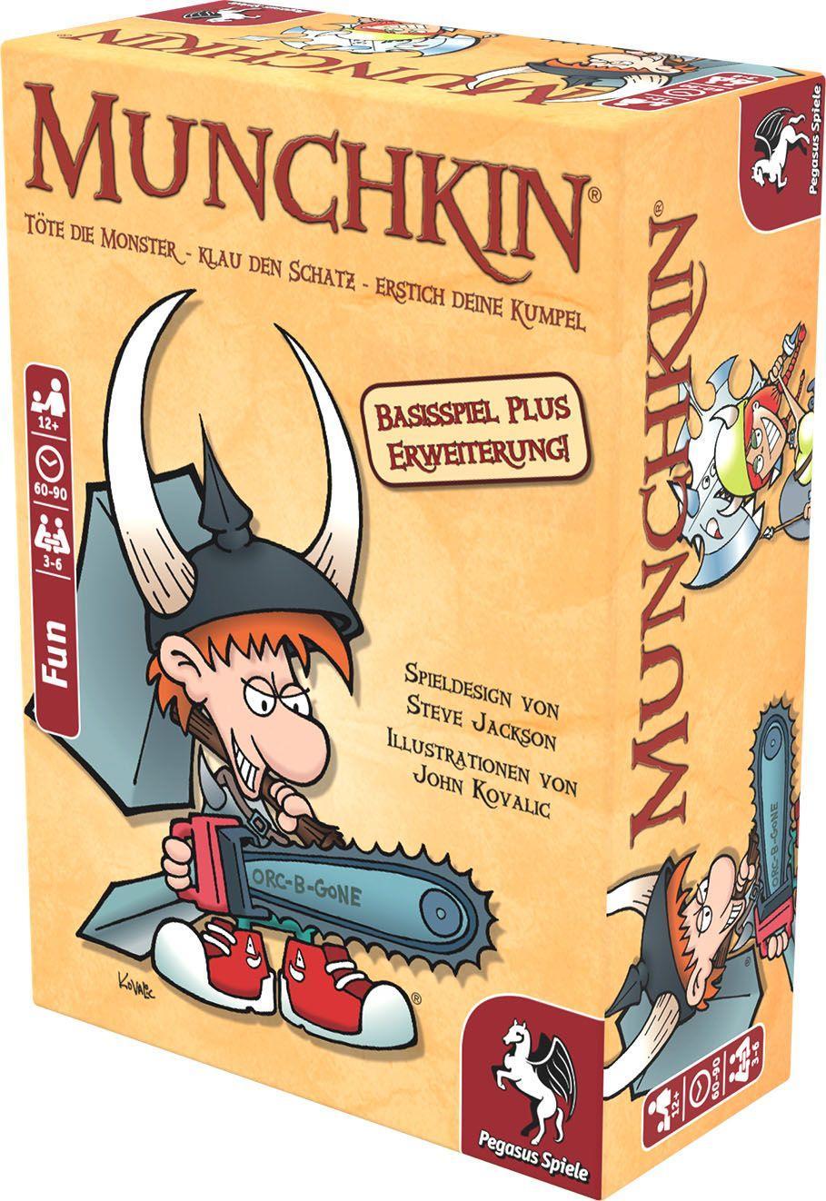 Beispielinhalt (Bild) Munchkin 1+2