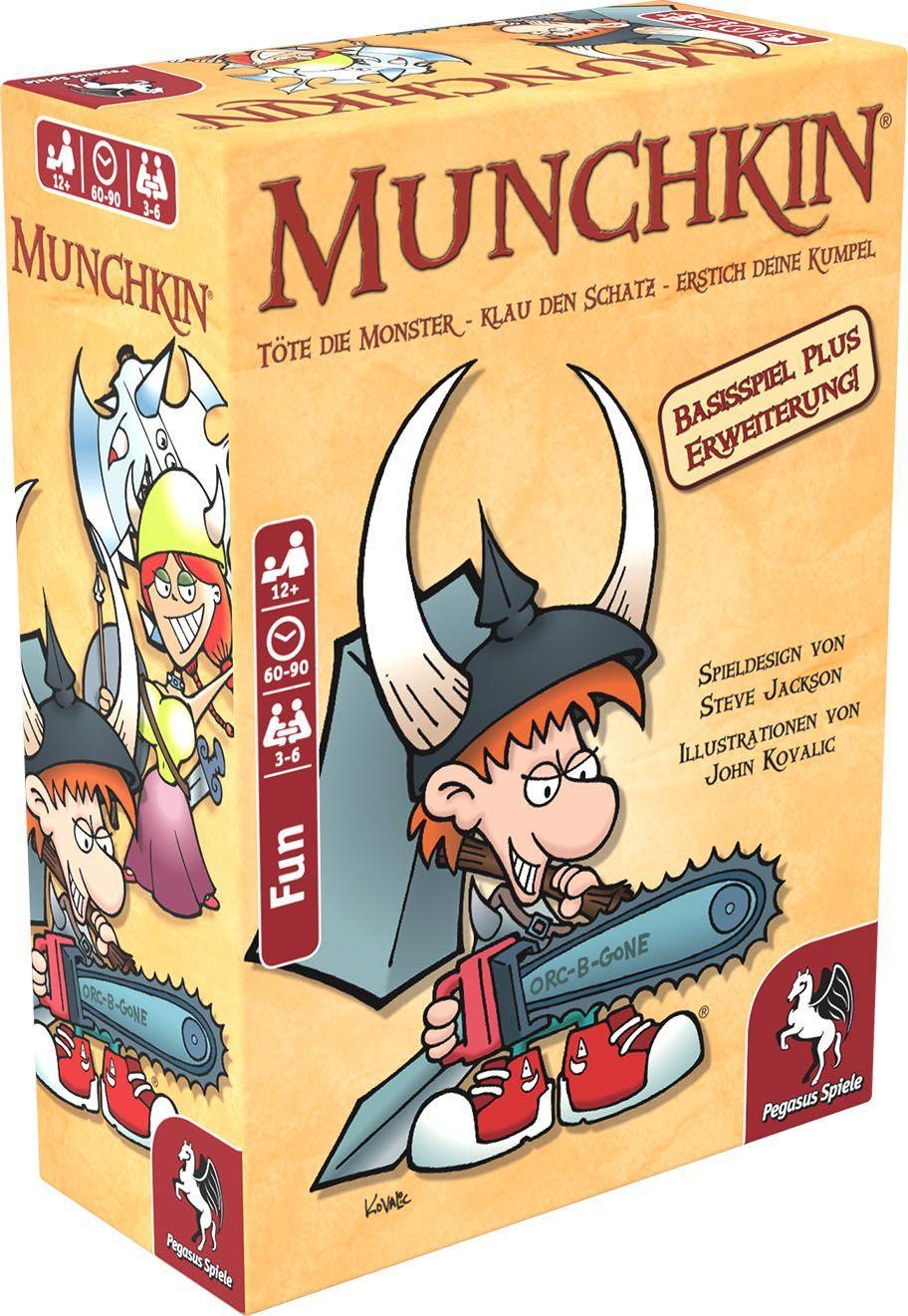 Vorderes Coverbild Munchkin 1+2