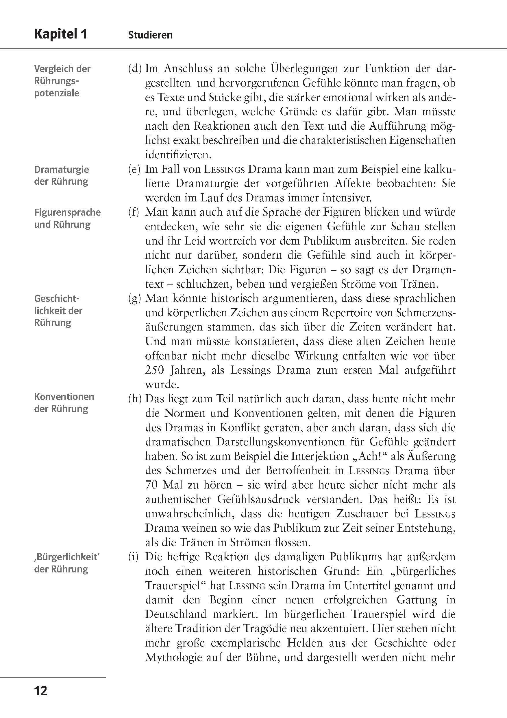 Beispielinhalt (Bild) Arbeitstechniken Germanistik