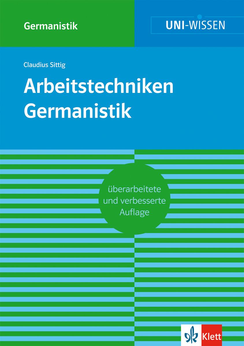 Vorderes Coverbild Arbeitstechniken Germanistik
