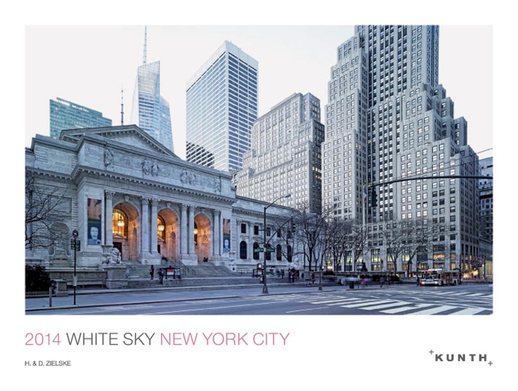 Vorderes Coverbild White Sky, New York 2014