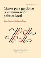 Vorderes Coverbild Claves para gestionar la comunicación política local