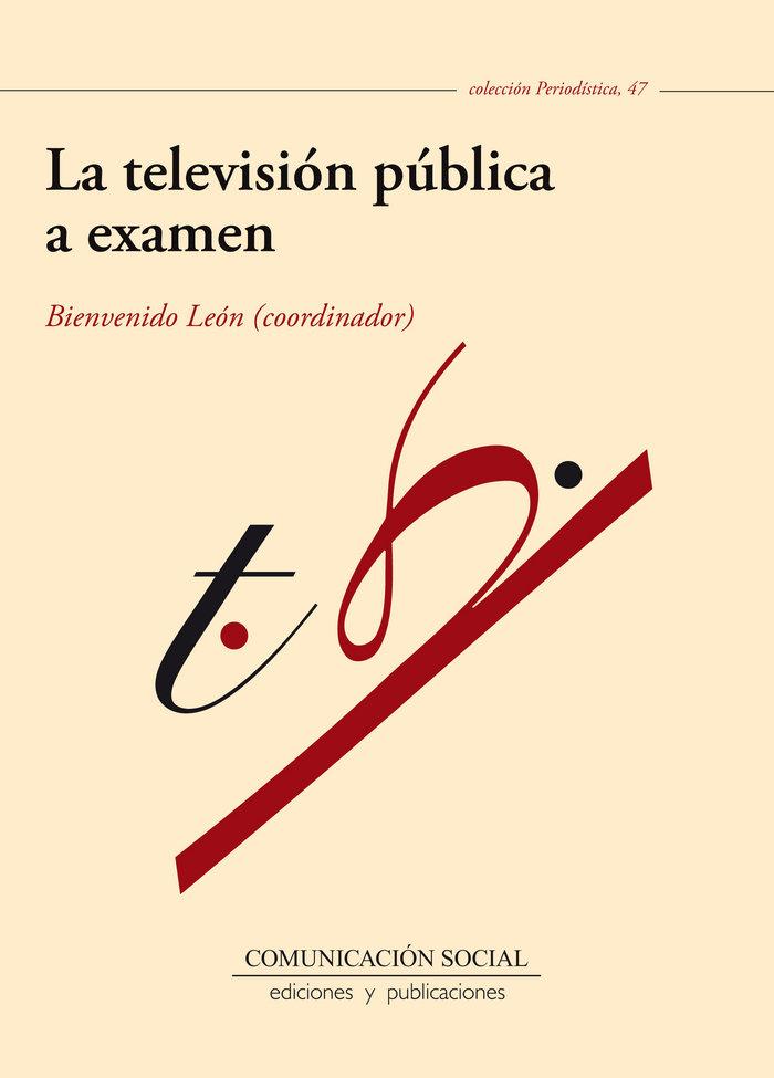 Vorderes Coverbild La televisión pública a examen