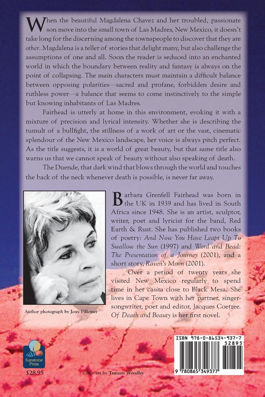 Rückseitencover Of Death and Beauty