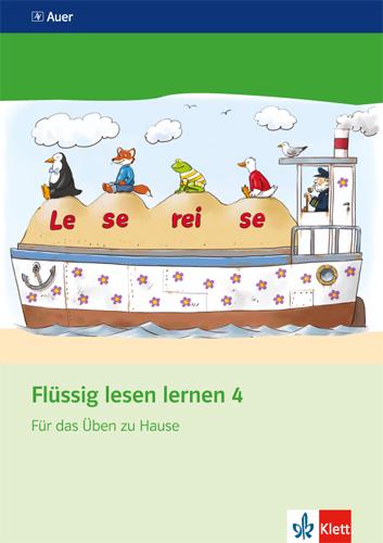 Vorderes Coverbild Flüssig lesen lernen / Arbeitsheft für das Üben zu Hause 4. Schuljahr