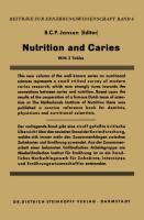 Vorderes Coverbild Nutrition and Caries