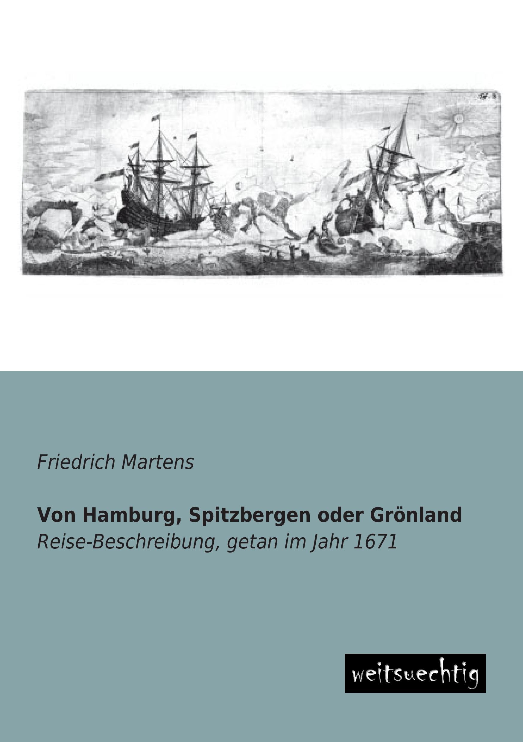 Vorderes Coverbild Von Hamburg, Spitzbergen oder Grönland