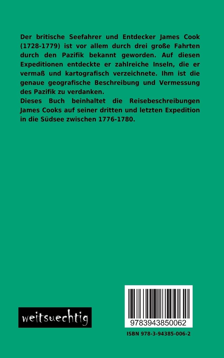 Rückseitencover Tagebuch einer Entdeckungsreise nach der Südsee in den Jahren 1776 bis 1780