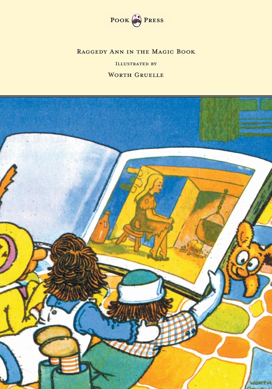 Vorderes Coverbild Raggedy Ann in the Magic Book - Illustrated by Worth Gruelle