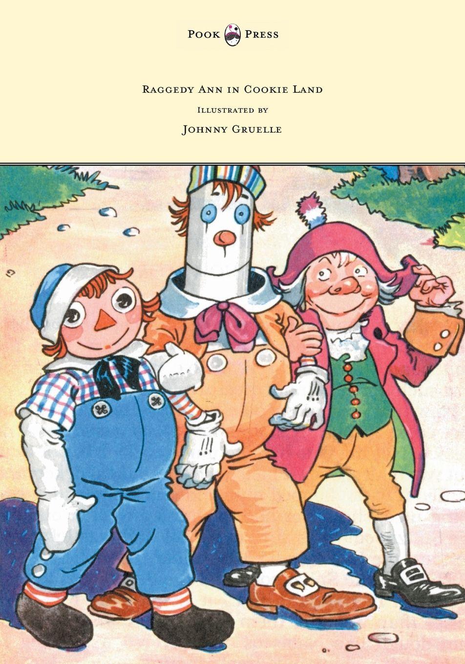 Vorderes Coverbild Raggedy Ann in Cookie Land - Illustrated by Johnny Gruelle