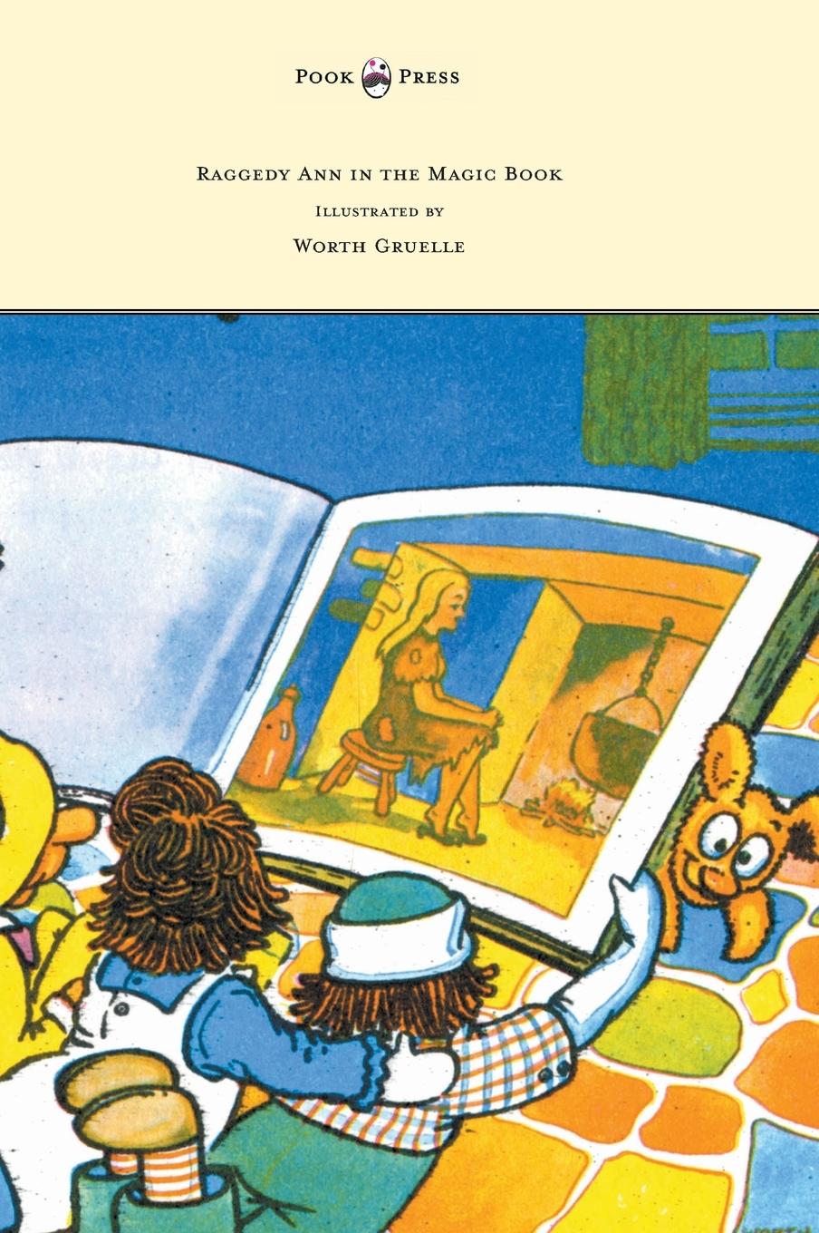 Vorderes Coverbild Raggedy Ann in the Magic Book - Illustrated by Worth Gruelle