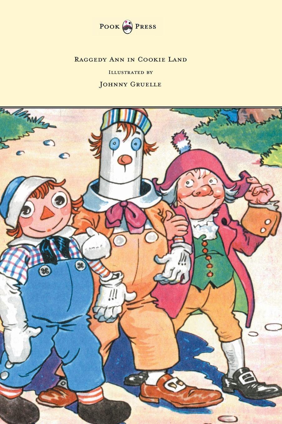 Vorderes Coverbild Raggedy Ann in Cookie Land - Illustrated by Johnny Gruelle