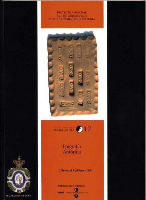 Vorderes Coverbild Epigrafía anfórica