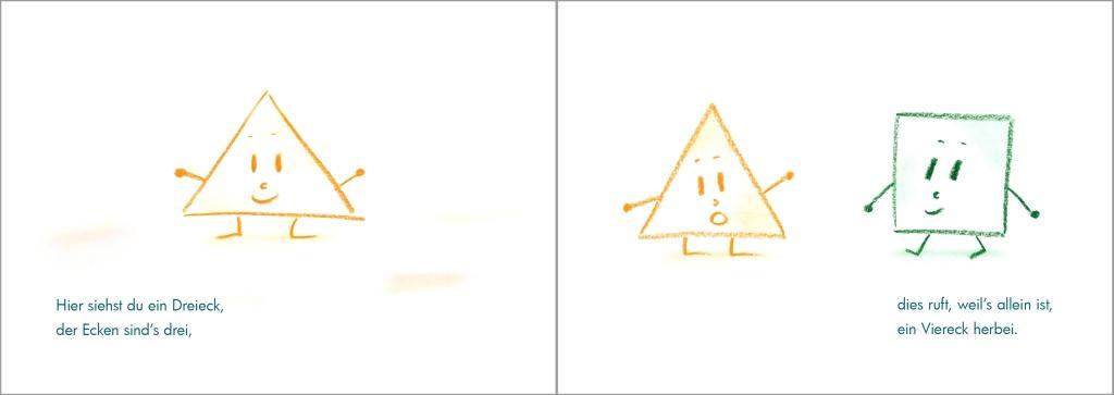 Beispielinhalt (Bild) Ein Dreieck, ein Viereck, ein Fünfeck, was nun?