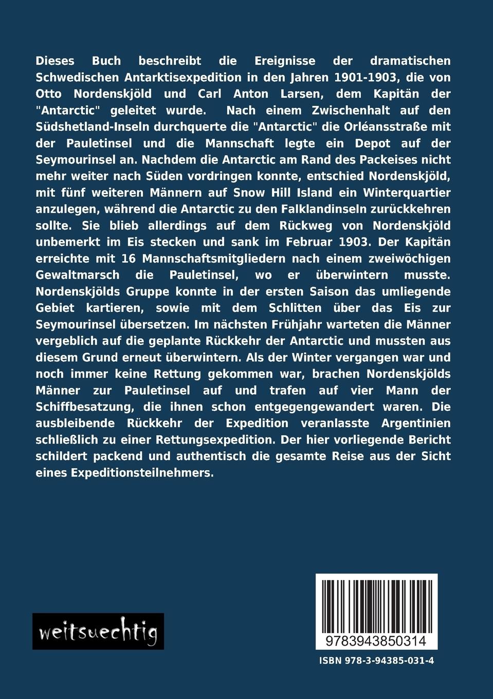 Rückseitencover Unter Pinguinen und Seehunden