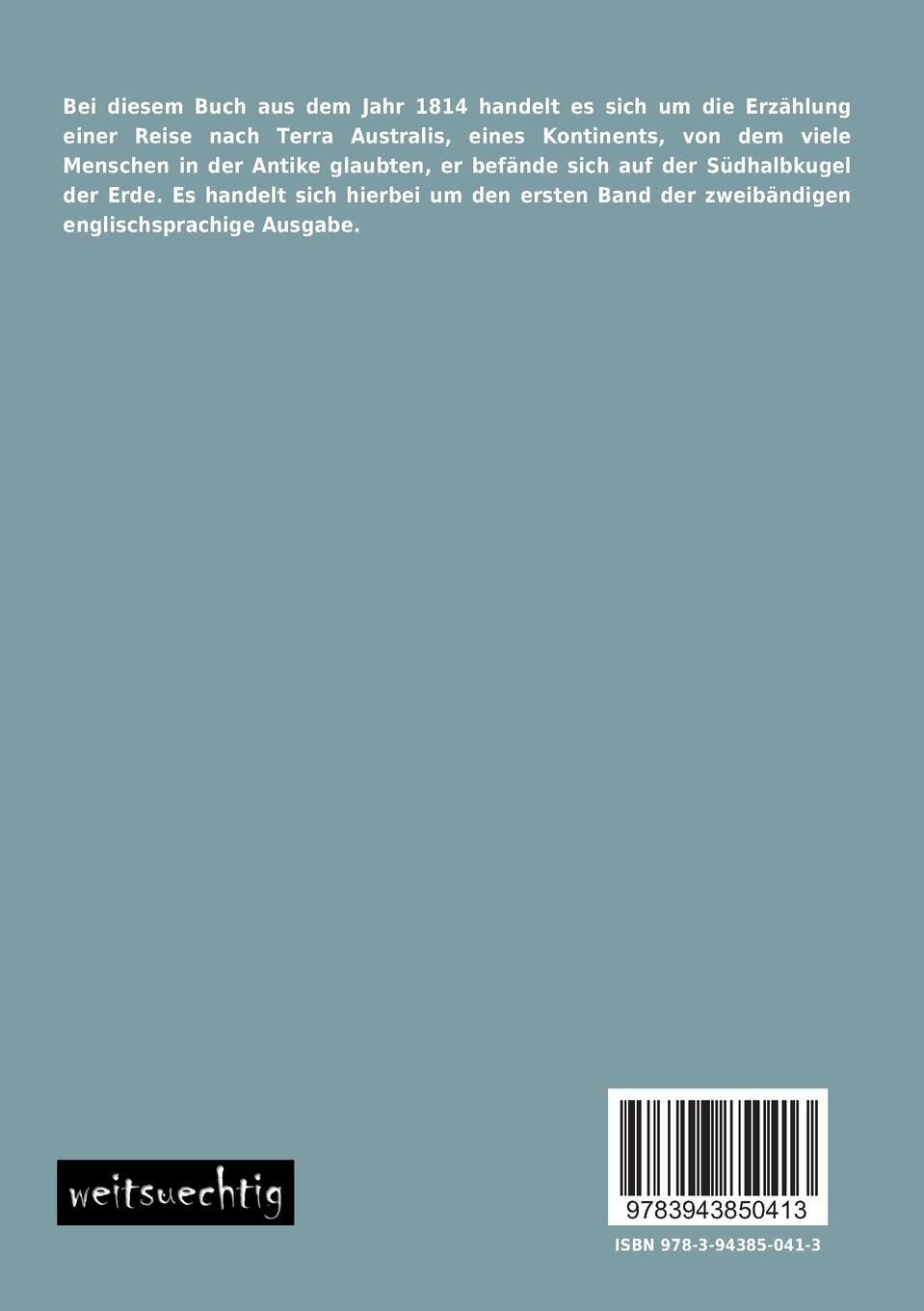 Rückseitencover A Voyage to Terra Australis