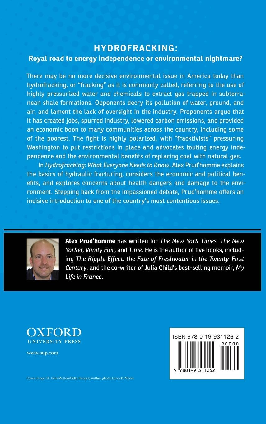 Rückseitencover Hydrofracking