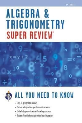 Vorderes Coverbild Algebra & Trigonometry Super Review