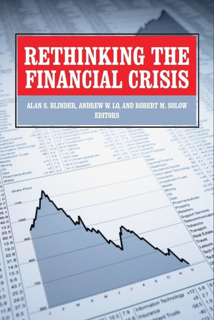 Vorderes Coverbild Rethinking the Financial Crisis