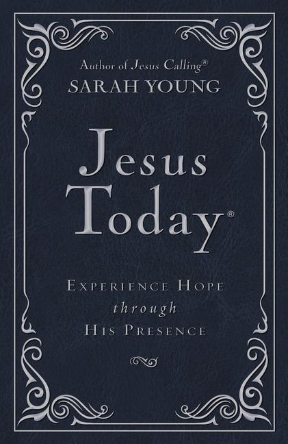 Vorderes Coverbild Jesus Today Deluxe Edition, Leathersoft, Navy, with Full Scriptures