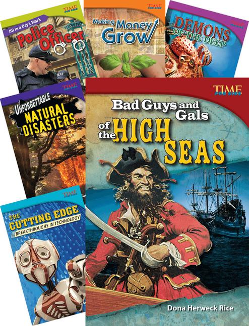 Vorderes Coverbild Time for Kids(r) Informational Text Grade 5 Readers Set 1 10-Book Set