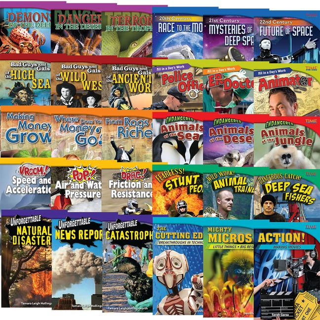 Vorderes Coverbild Time for Kids(r) Informational Text Grade 5 Readers 30-Book Set
