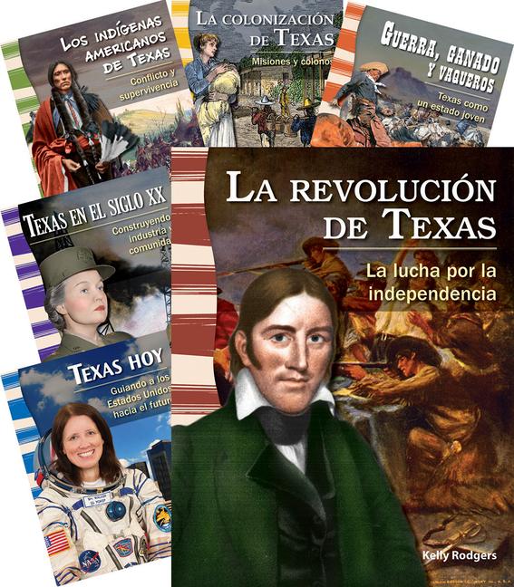 Vorderes Coverbild The State of Texas Spanish 8-Book Set