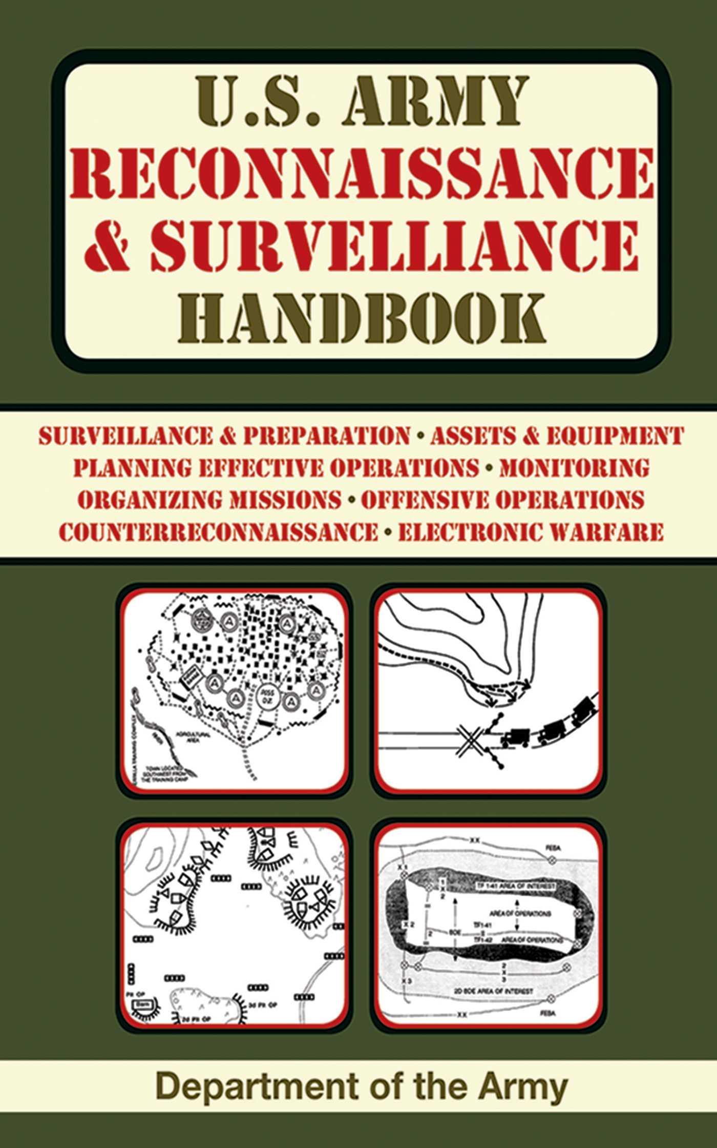 Vorderes Coverbild U.S. Army Reconnaissance & Surveillance Handbook