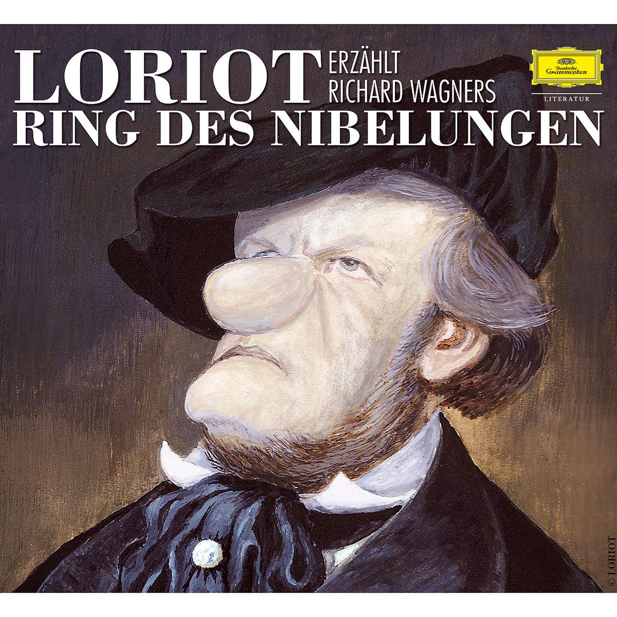 Vorderes Coverbild Loriot erzählt Richard Wagners Ring des Nibelungen