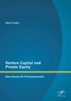 Vorderes Coverbild Venture Capital und Private Equity: Eine Chance für Privatinvestoren?