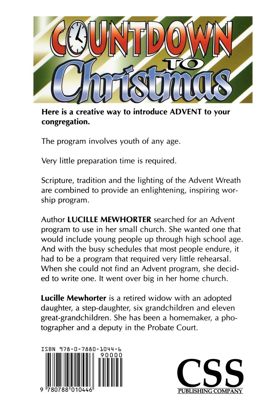 Rückseitencover Countdown To Christmas