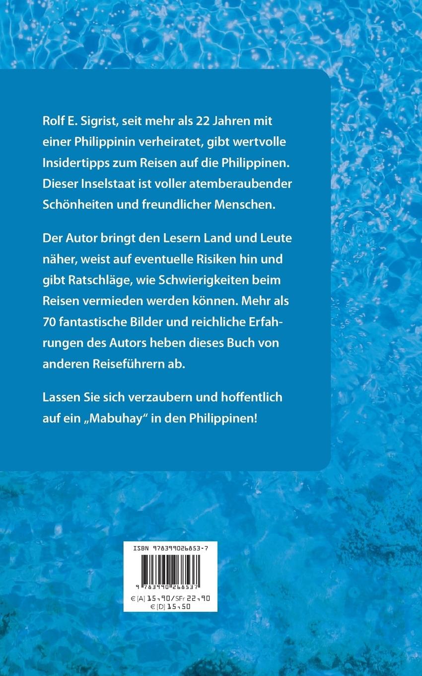Rückseitencover Die Philippinen, das vergessene Paradies