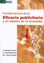 Vorderes Coverbild Fundamentos de la eficacia publicitaria y el retorno de la inversión