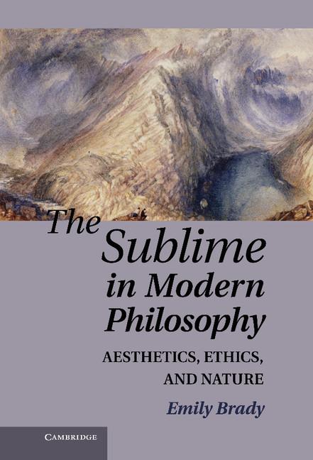 Vorderes Coverbild The Sublime in Modern Philosophy