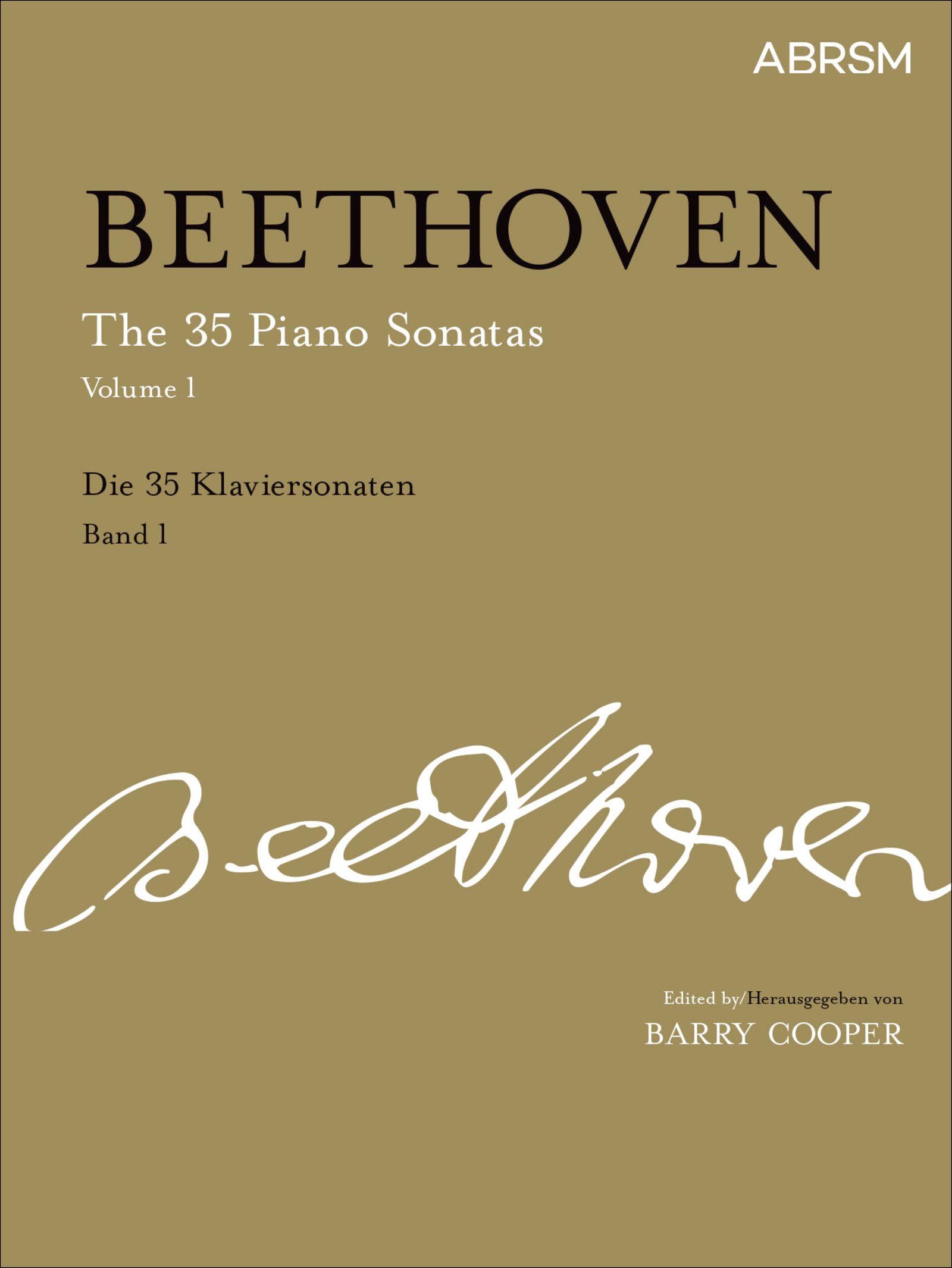 Vorderes Coverbild The 35 Piano Sonatas, Volume 1